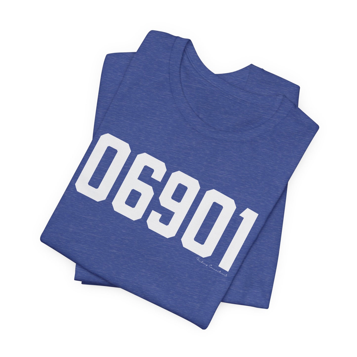 06901 Stamford Connecticut Zip Code Unisex Jersey Short Sleeve T-Shirt