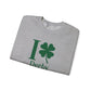 I Clover Derby Unisex Heavy Blend™ Crewneck Sweatshirt