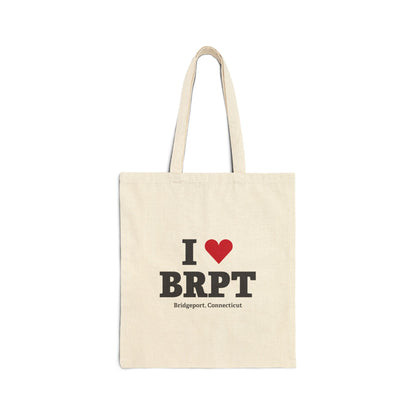 I Heart BRPT Cotton Canvas Tote Bag