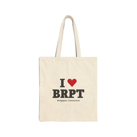 I Heart BRPT Cotton Canvas Tote Bag