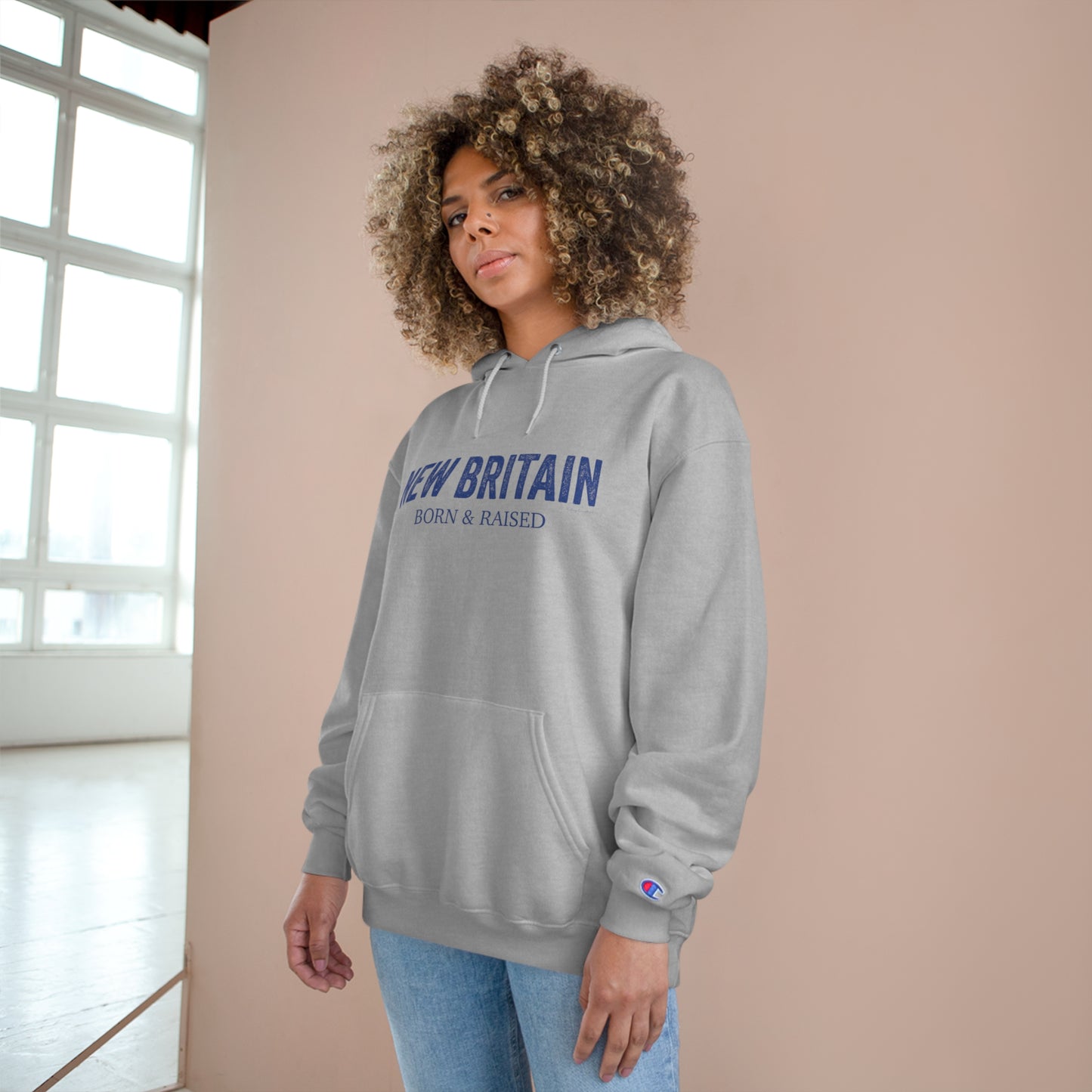 New Britain Born & Raised Champion Hoodie