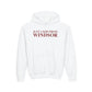 Just a kid from Windsor Youth Heavy Blend Hooded Sweatshirt