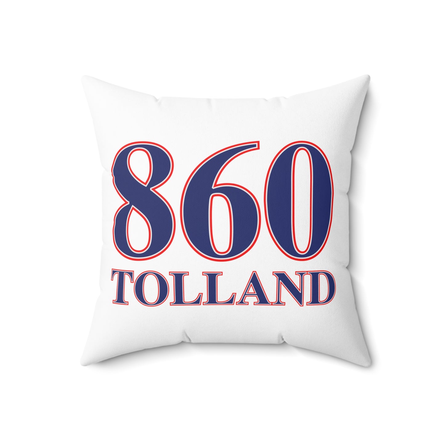 860 Union Red, White & Blue Spun Polyester Square Pillow