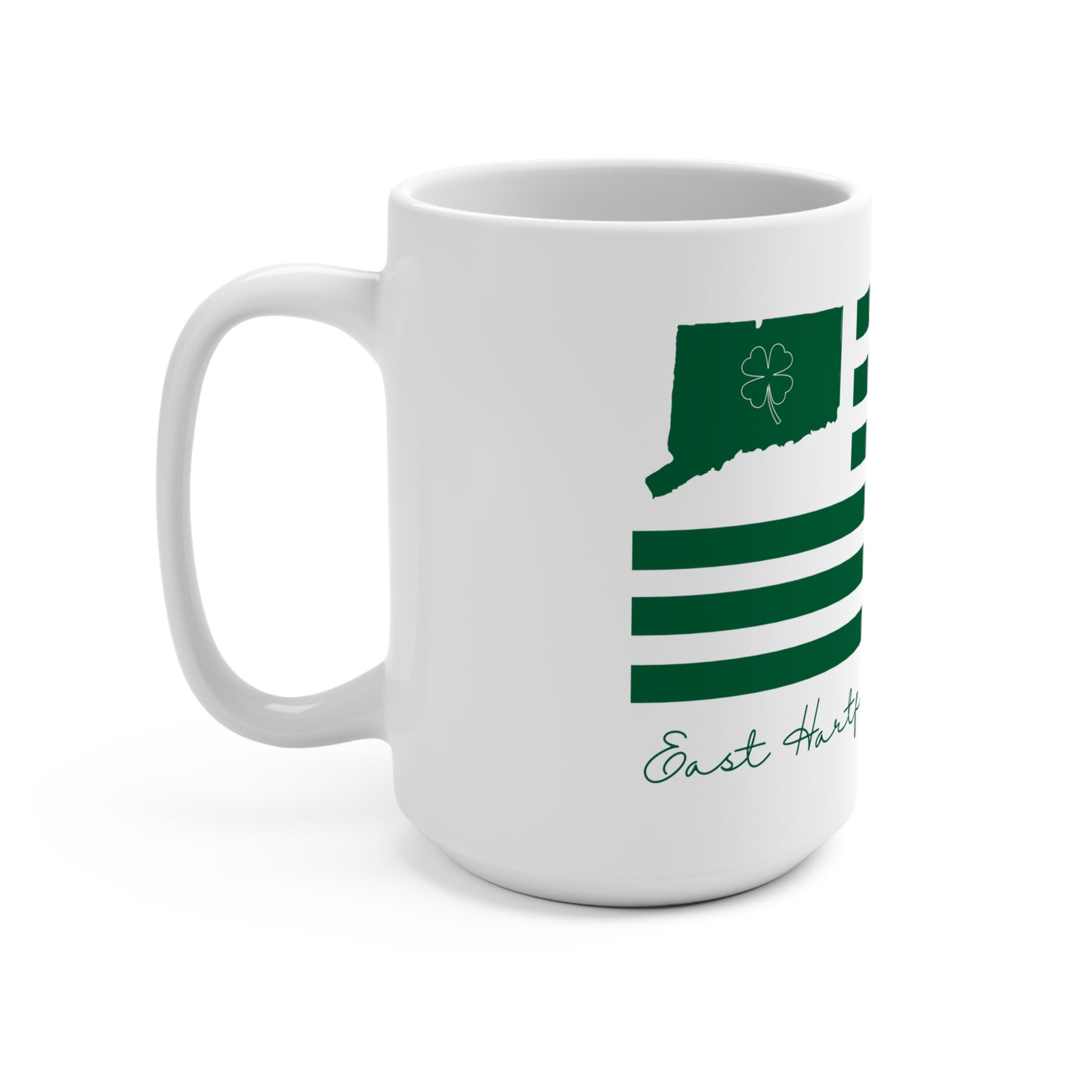 East Hartford Connecticut St. Patrick’s Day Flag Mug 15oz