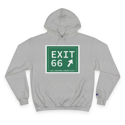 Vintage Exit 66 WCP Sign Champion Hoodie