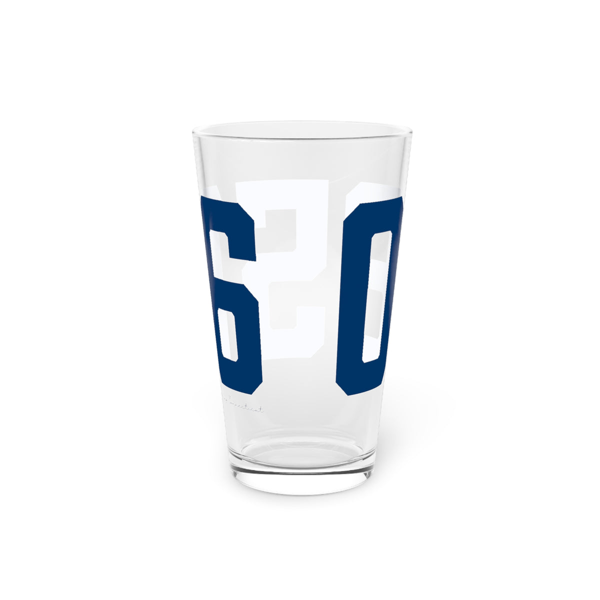 06516 West Haven Connecticut Zip Code Pint Glass, 16oz