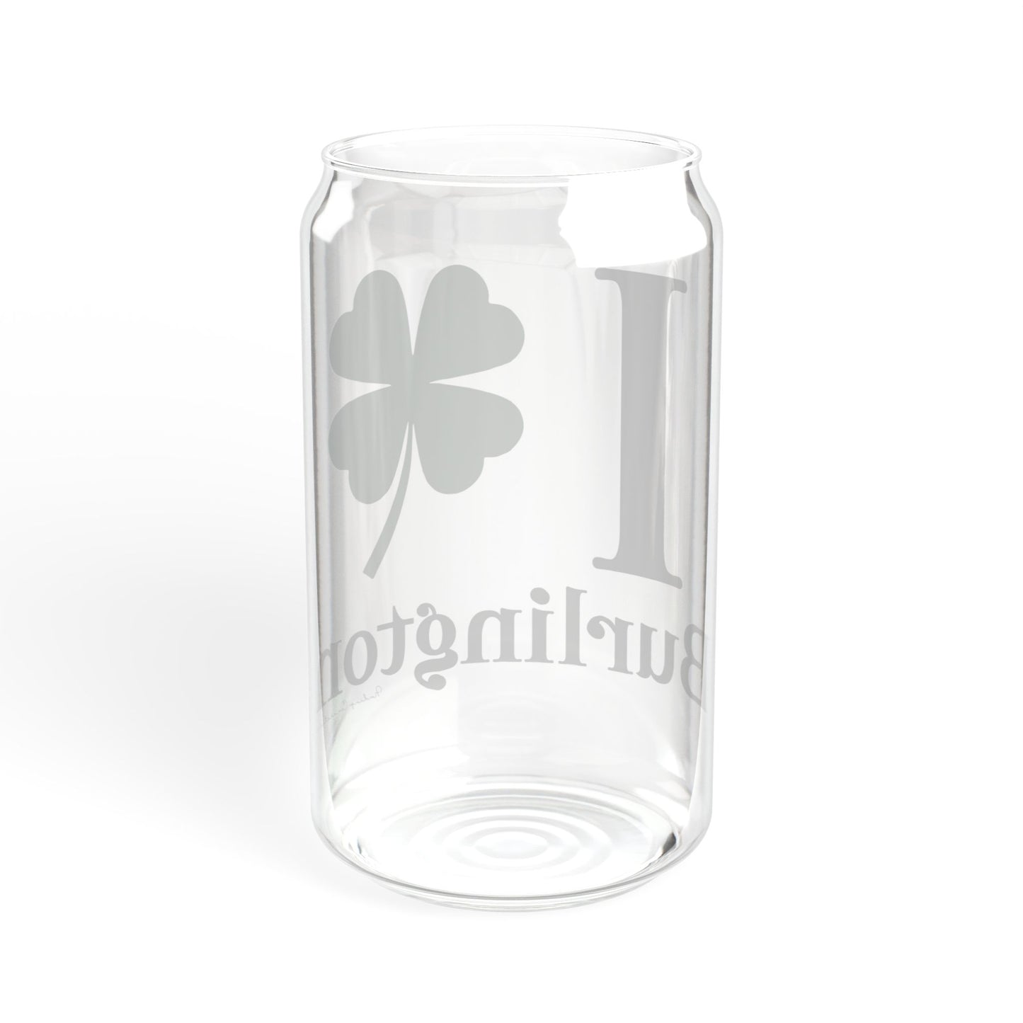 I Clover Burlington Sipper Glass, 16oz