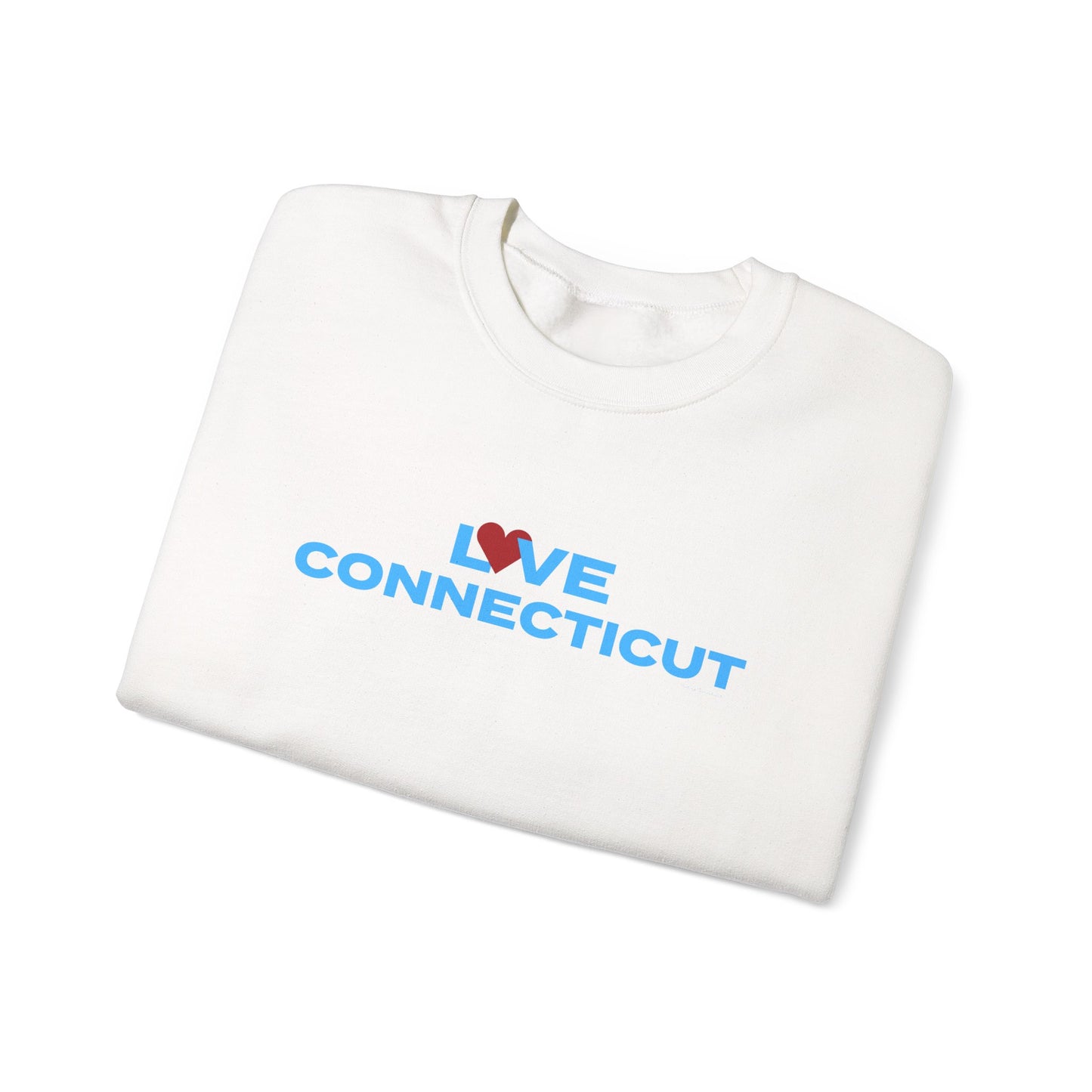 Love Connecticut Unisex Heavy Blend™ Crewneck Sweatshirt