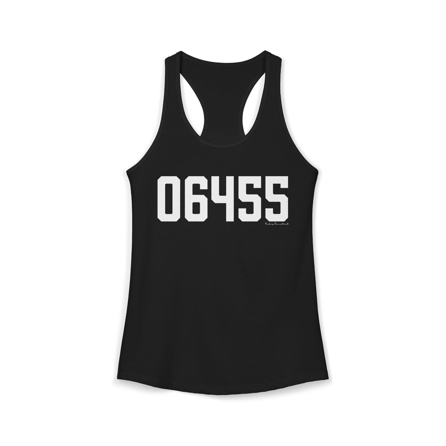 06455 Middlefield CT Zip Code Women's Ideal Racerback Tank Top