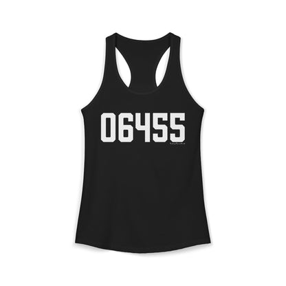 06455 Middlefield CT Zip Code Women's Ideal Racerback Tank Top