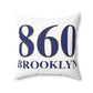 860 Brooklyn Spun Polyester Square Pillow