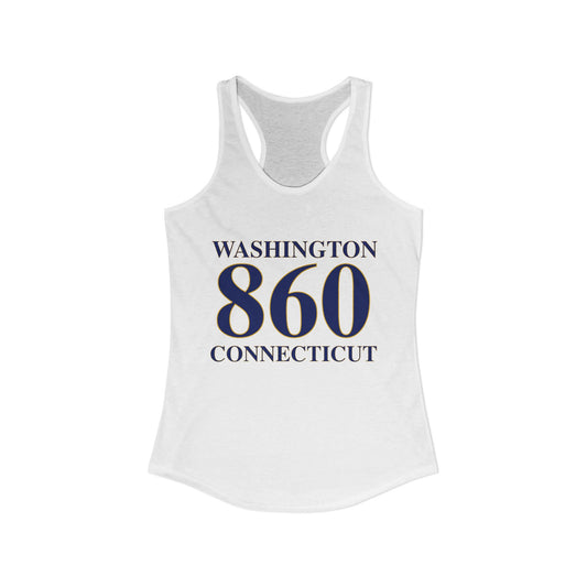 Washington 860 Connecticut Women's Ideal Racerback Tank Top