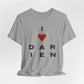 Darien Vision Unisex Jersey Short Sleeve T-Shirt