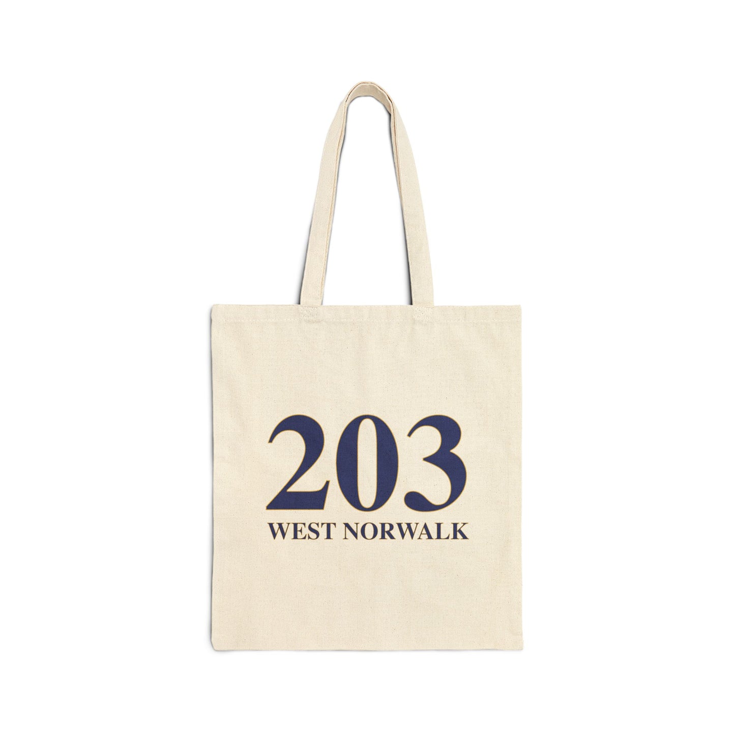 203 West Norwalk Cotton Canvas Tote Bag