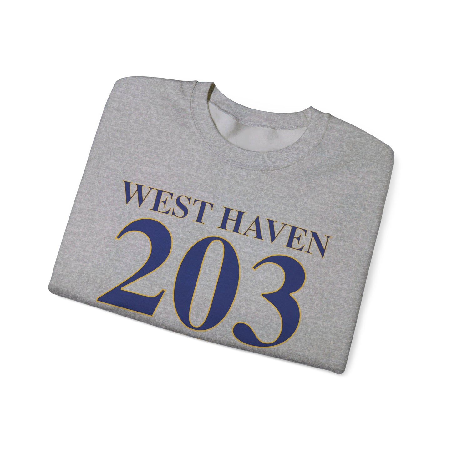 West Haven 203 Connecticut Unisex Heavy Blend™ Crewneck Sweatshirt