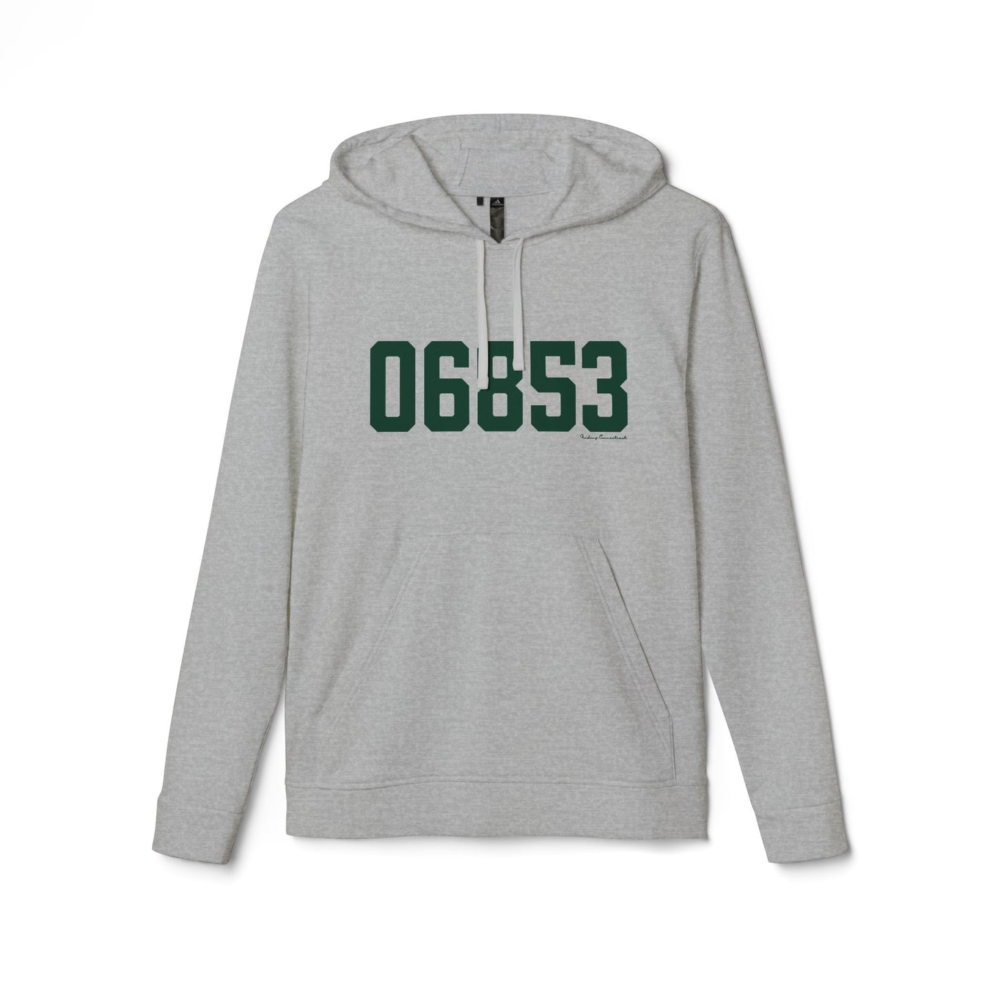 06853 Norwalk Connecticut Zip Code adidas Unisex Fleece Hoodie Sweatshirt