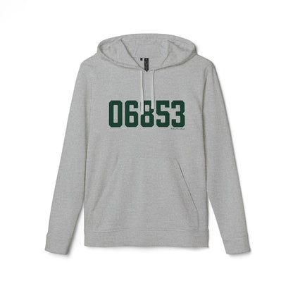 06853 Norwalk Connecticut Zip Code adidas Unisex Fleece Hoodie Sweatshirt