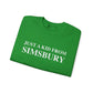 Just a kid from Simsbury Unisex Heavy Blend™ Crewneck Sweatshirt