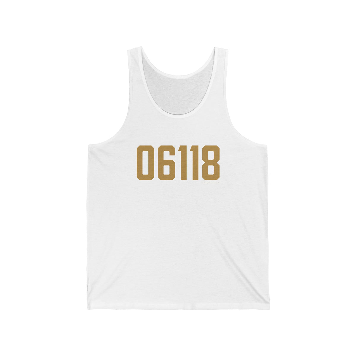 06118 East Hartford Connecticut Zip Code Unisex Jersey Tank Top