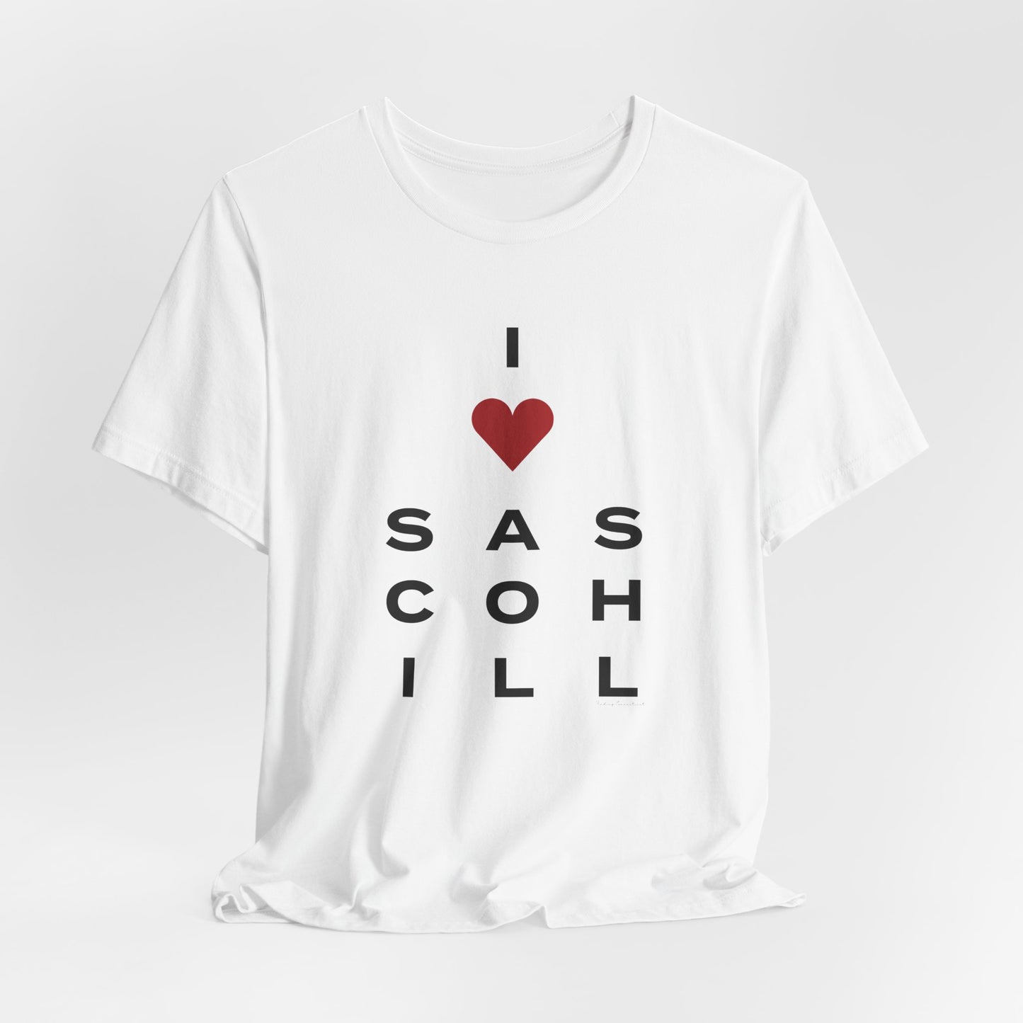 Sasco Hills Vision Unisex Jersey Short Sleeve T-Shirt