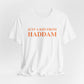 Just a kid from Haddam Unisex Jersey Short Sleeve Tee