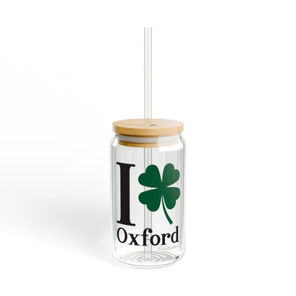 I Clover Oxford Sipper Glass, 16oz