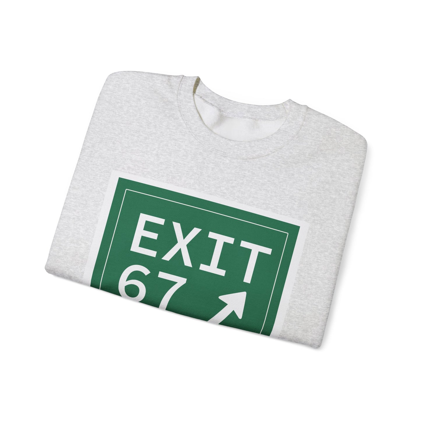 Vintage Exit 67 WCP Sign Unisex Heavy Blend™ Crewneck Sweatshirt