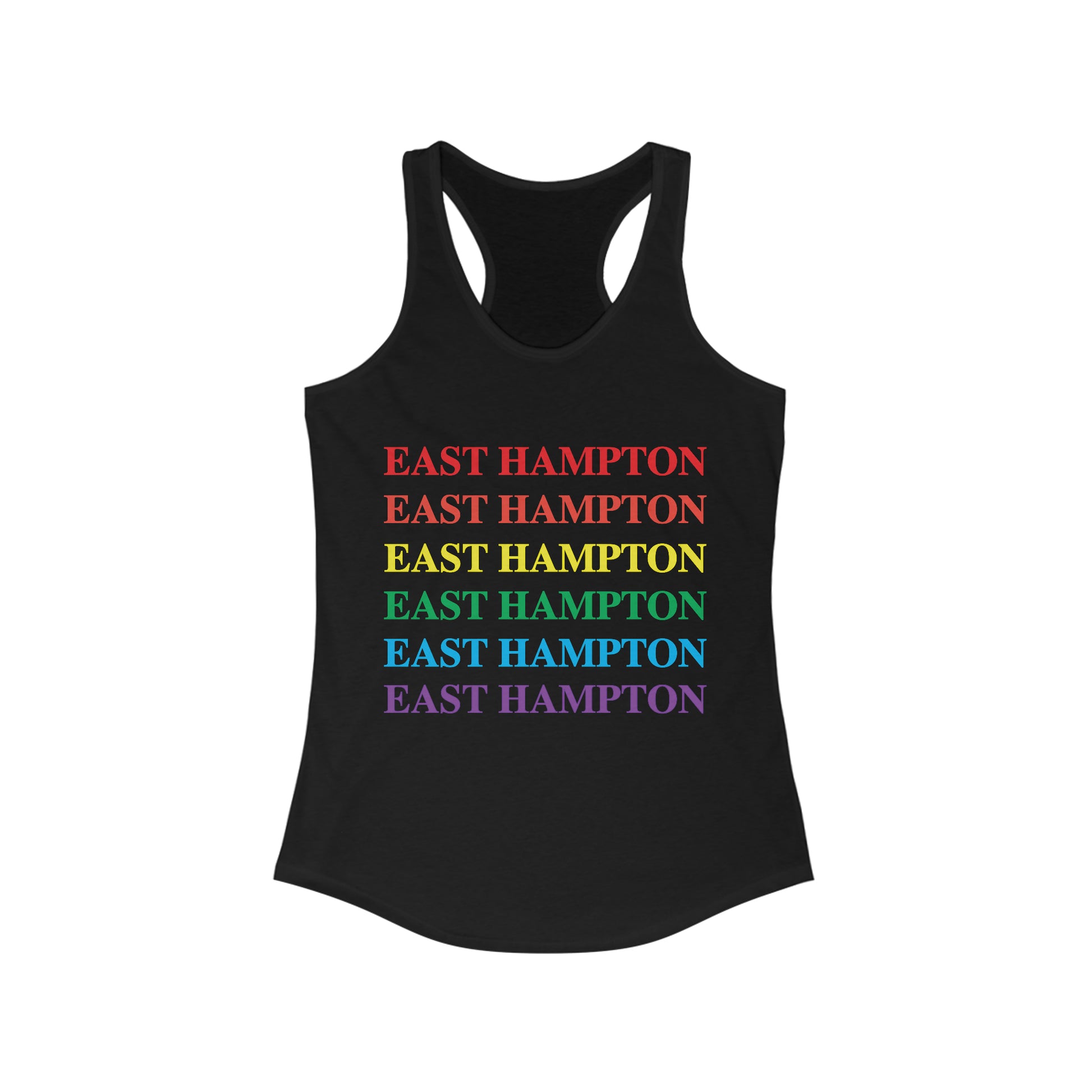 east hampton pride ct womens tank top shirt