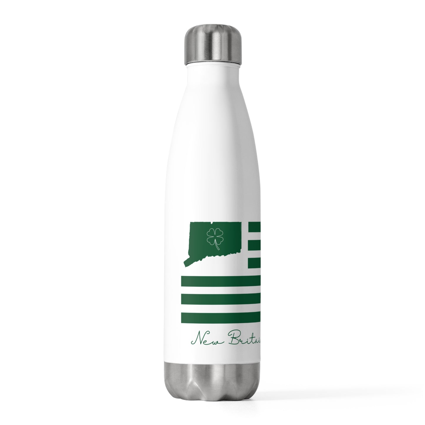 New Britain Connecticut St. Patrick’s Day Flag 20oz Insulated Bottle