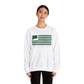 New Haven Connecticut St. Patrick's Day Flag Unisex Heavy Blend™ Crewneck Sweatshirt