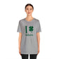 I Clover Auburn (green) Unisex Jersey Short Sleeve Tee