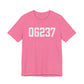 06237 Columbia CT Zip Code Unisex Jersey Short Sleeve T-Shirt
