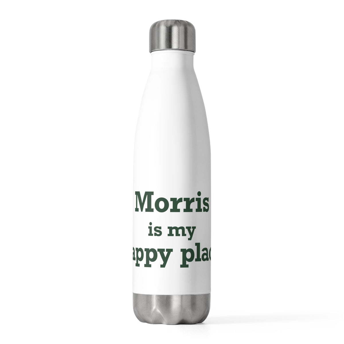 Morris is My Happy Place 20 oz Insulated Bottle