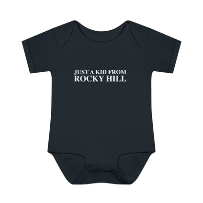 Just a kid from Rocky Hill Infant Baby Rib Bodysuit