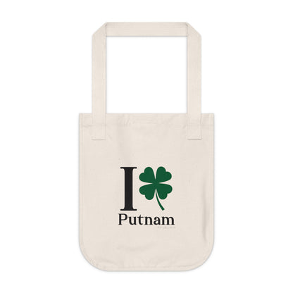 I Clover Putnam Organic Canvas Tote Bag