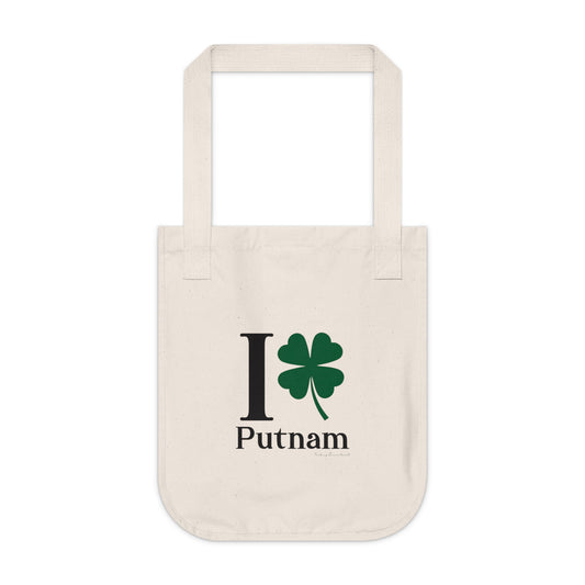 I Clover Putnam Organic Canvas Tote Bag