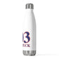 Naugatuck Red, White & Blue 20 oz Insulated Bottle