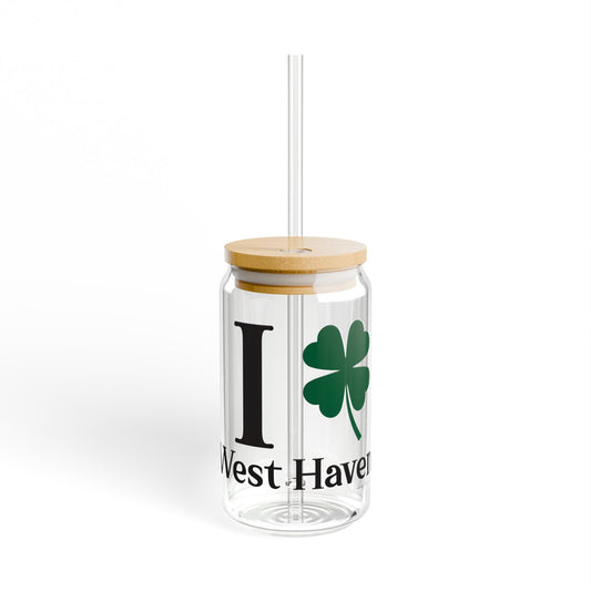 I Clover West Haven Sipper Glass, 16oz