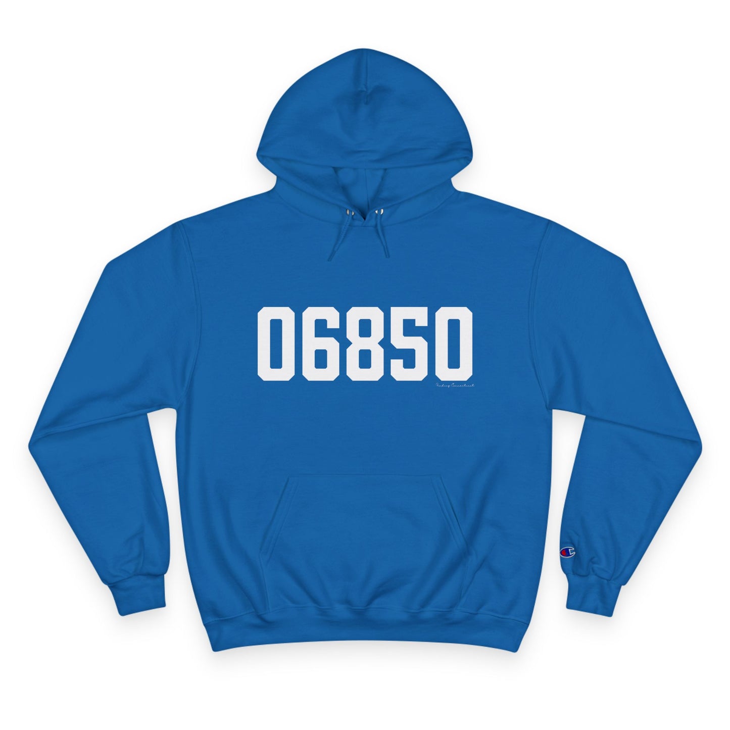 06850 Norwalk CT Zip Code Champion Hoodie Sweatshirt