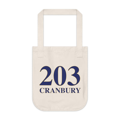 203 Cranbury Organic Canvas Tote Bag