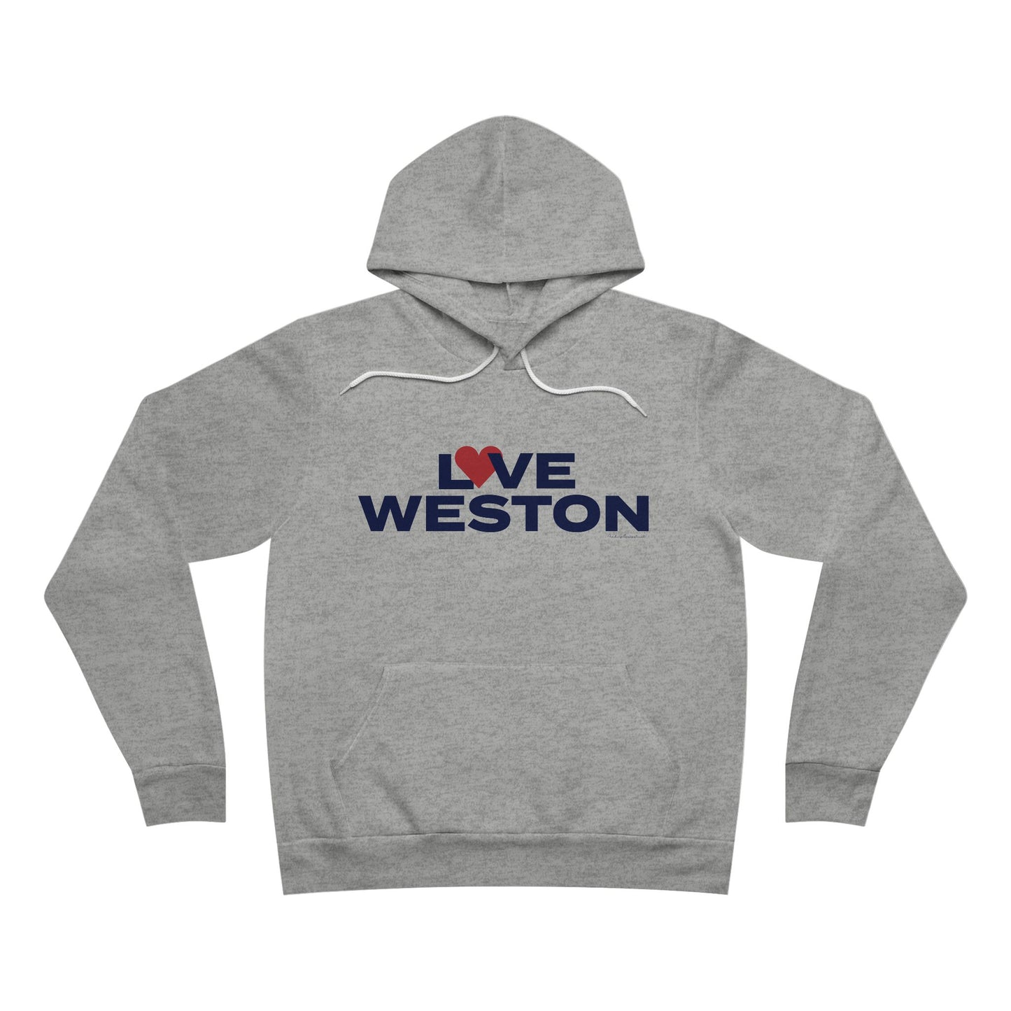 Love Weston Unisex Sponge Fleece Pullover Hoodie