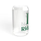 I Clover Ridgefield Sipper Glass, 16oz