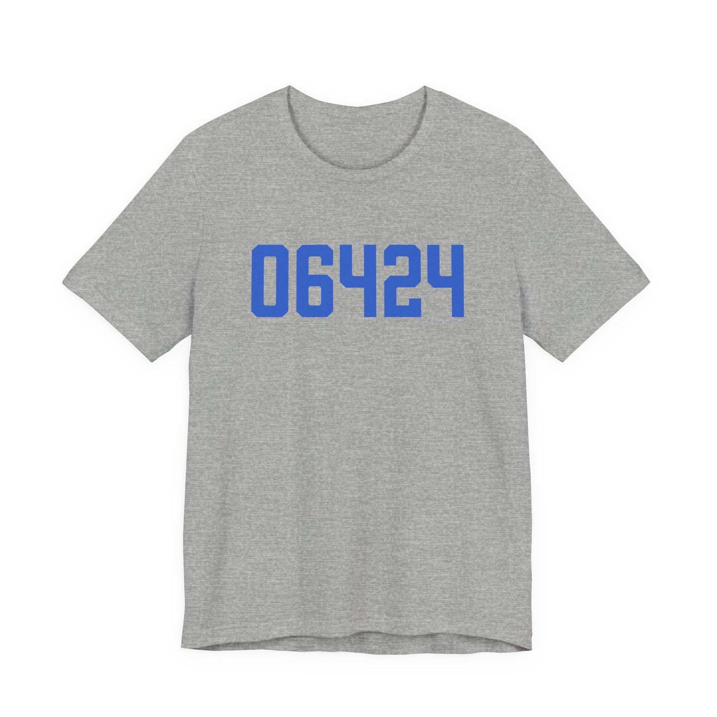 06464 East Hampton Connecticut Zip Code Unisex Jersey Short Sleeve T-Shirt