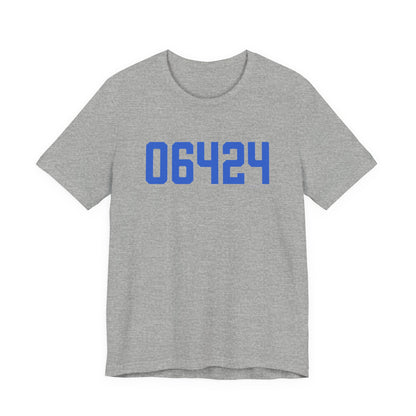 06464 East Hampton Connecticut Zip Code Unisex Jersey Short Sleeve T-Shirt
