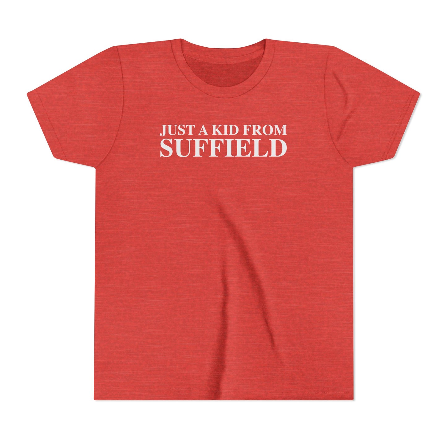 Just a kid from Suffield Youth Short Sleeve T-Shirt