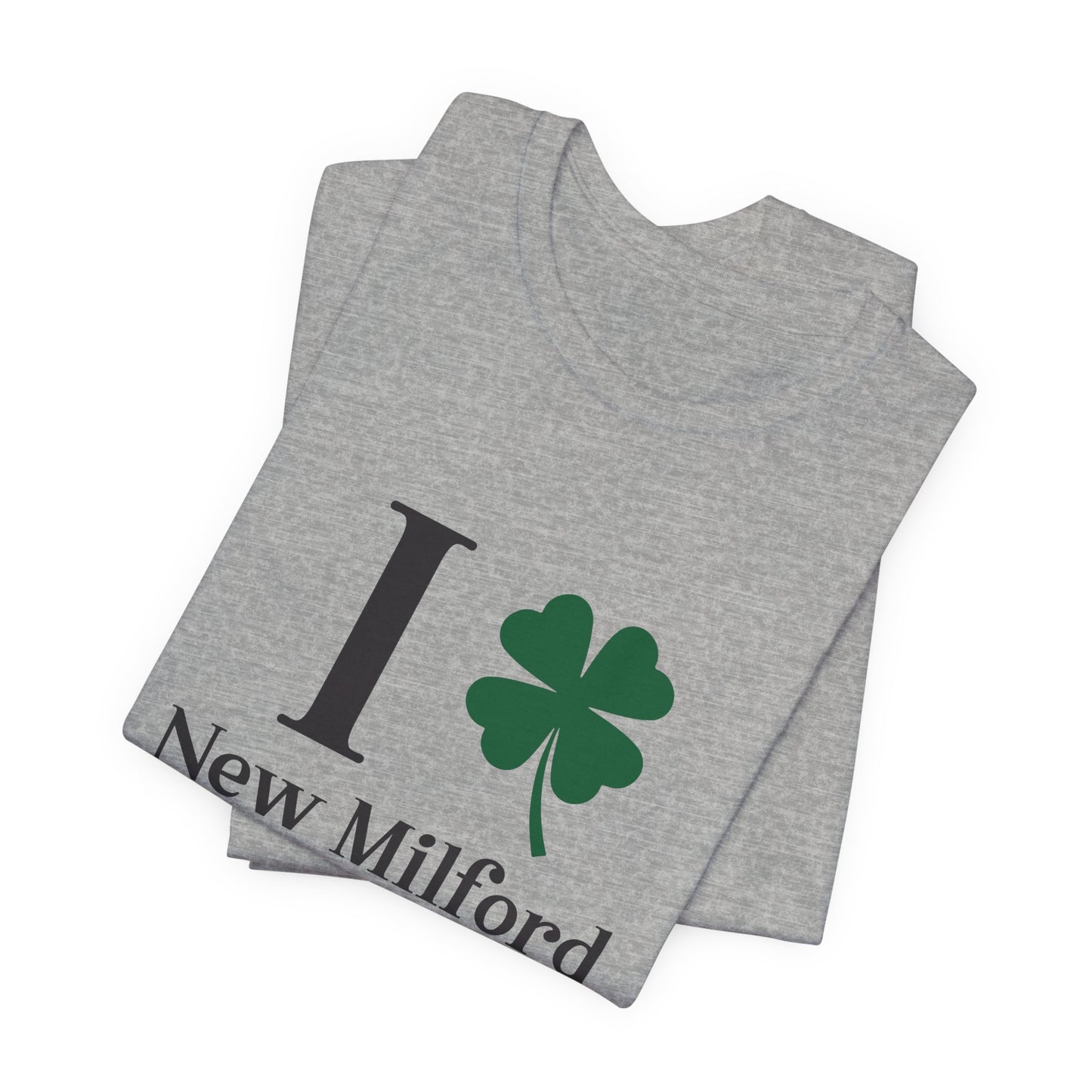 I Clover New Milford Unisex Jersey Short Sleeve Tee