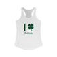 I Clover Bolton Women's Ideal Racerback Tank Top