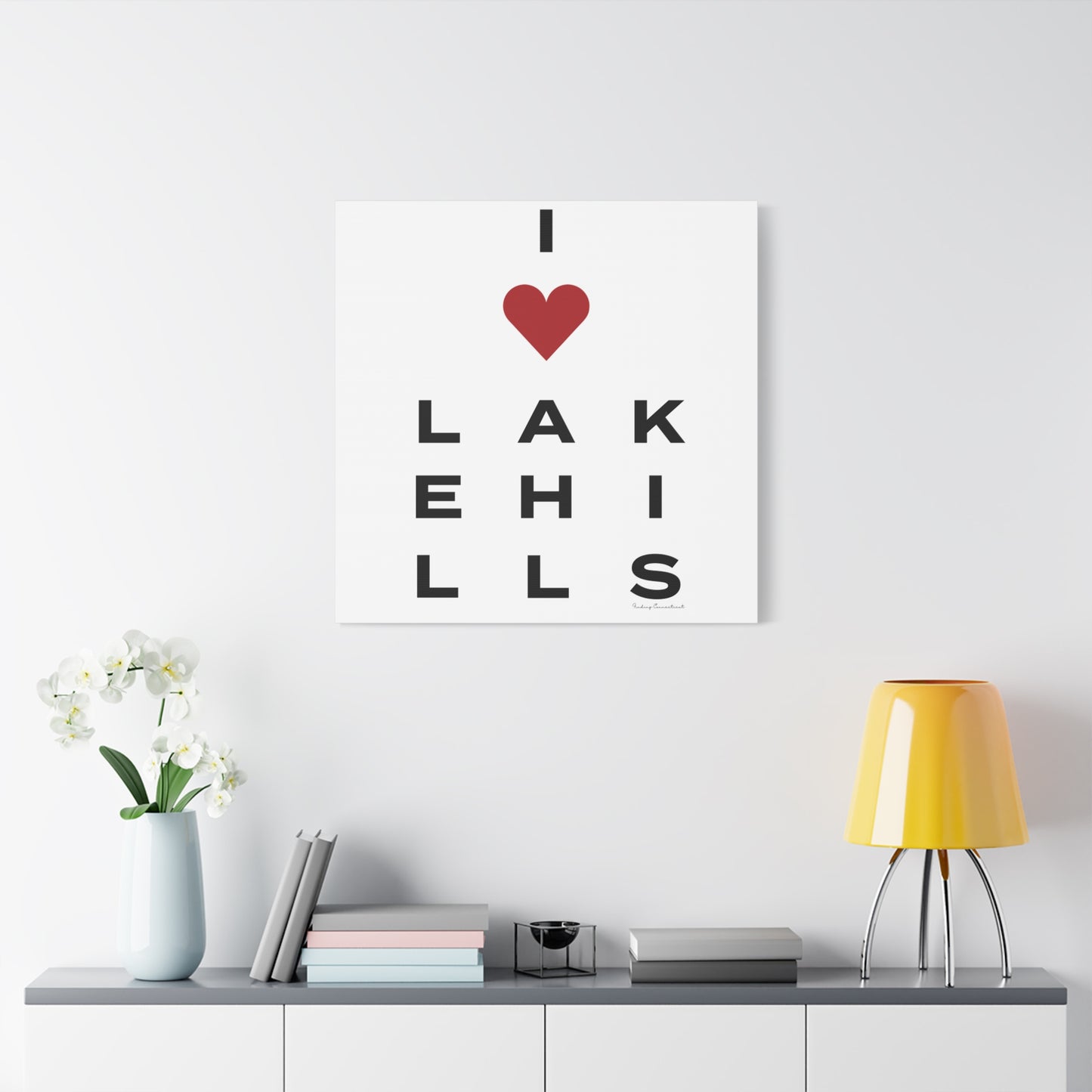 Lake Hills Vision Matte Canvas, Stretched, 1.25"