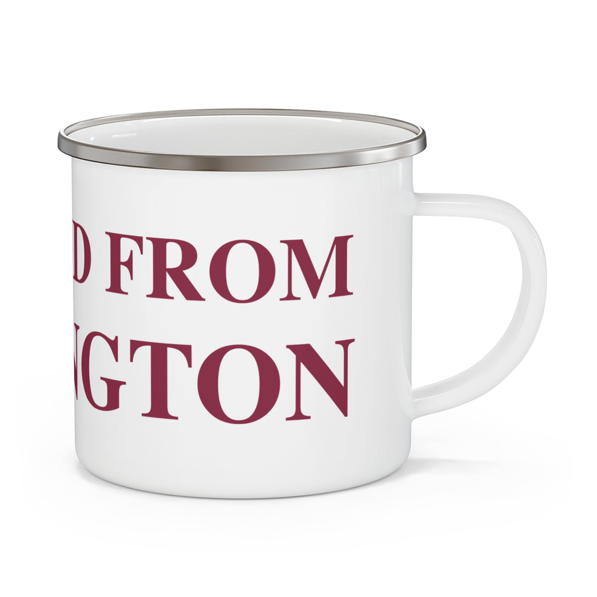 Just a kid from Farmington Camping Mug