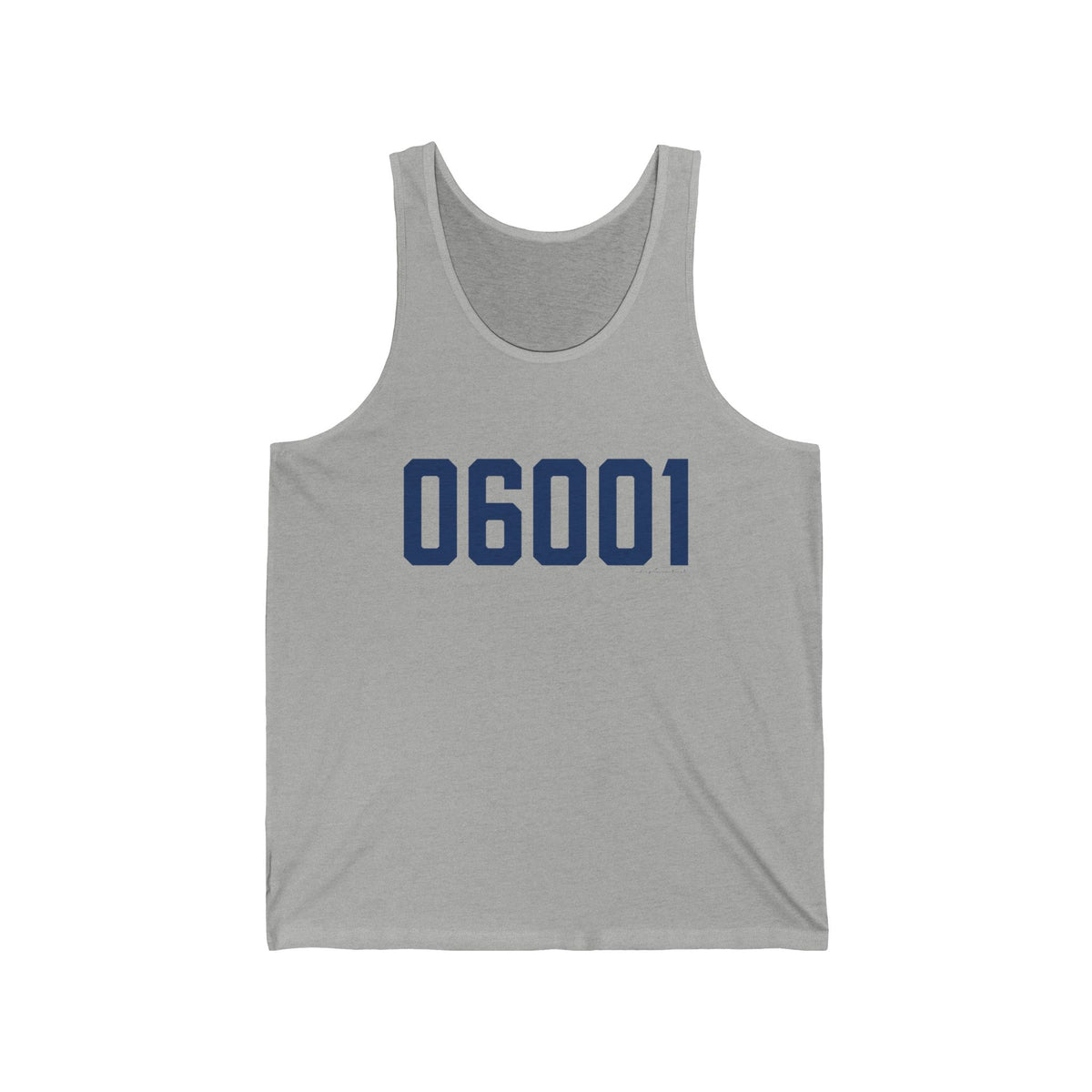 06001 Avon Connecticut Zip Code Unisex Jersey Tank Top